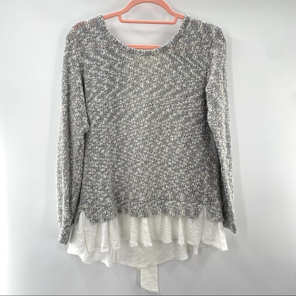 Anthropologie Clu + Willoughby Silvestra Knit Sweater Top - Picture 2 of 4